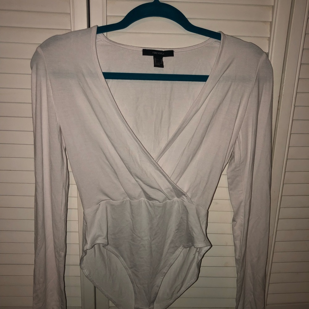 Forever 21 white bodysuit